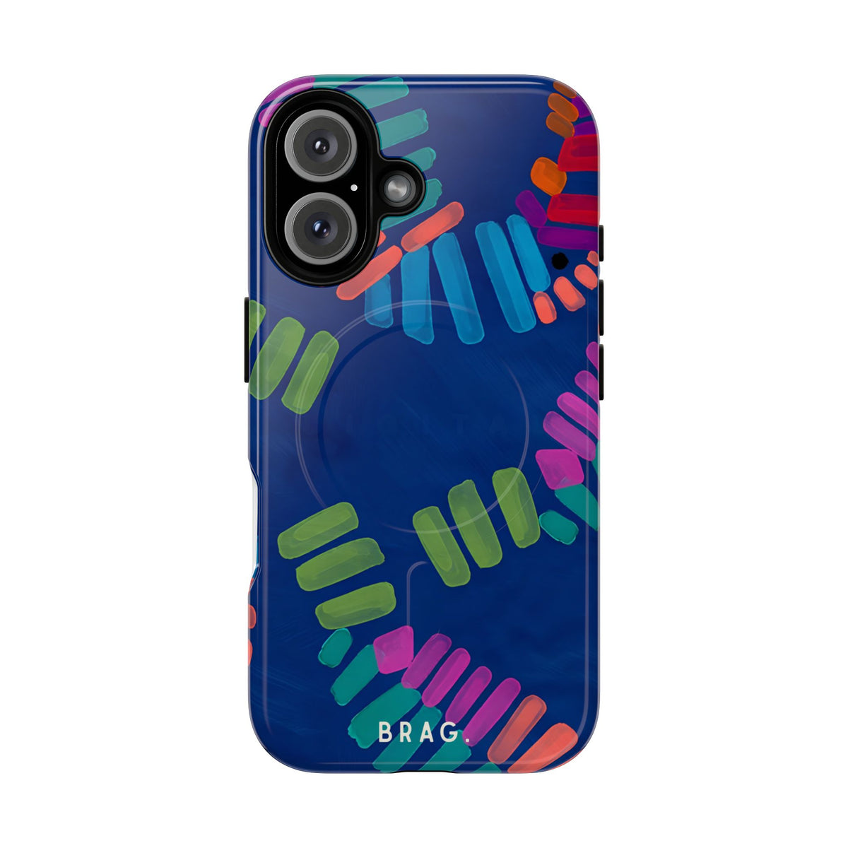 Blue Palm MagSafe Tough Phone Case — Magnetic Protective Cover