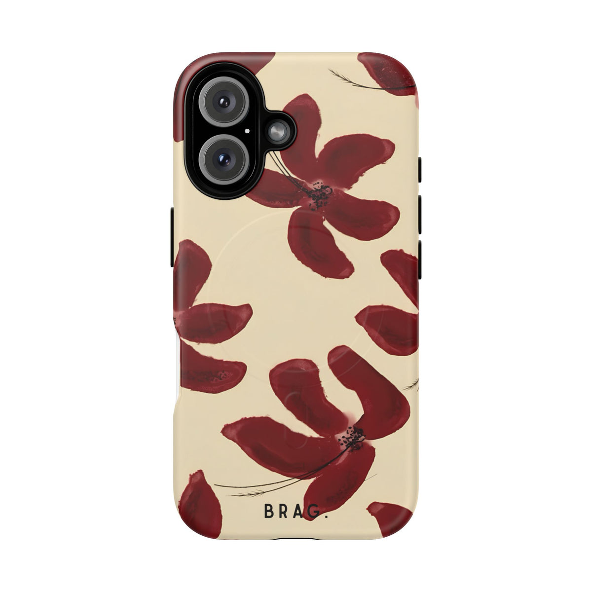 Cherry Bloom MagSafe Tough Phone Case — Magnetic Protective Cover