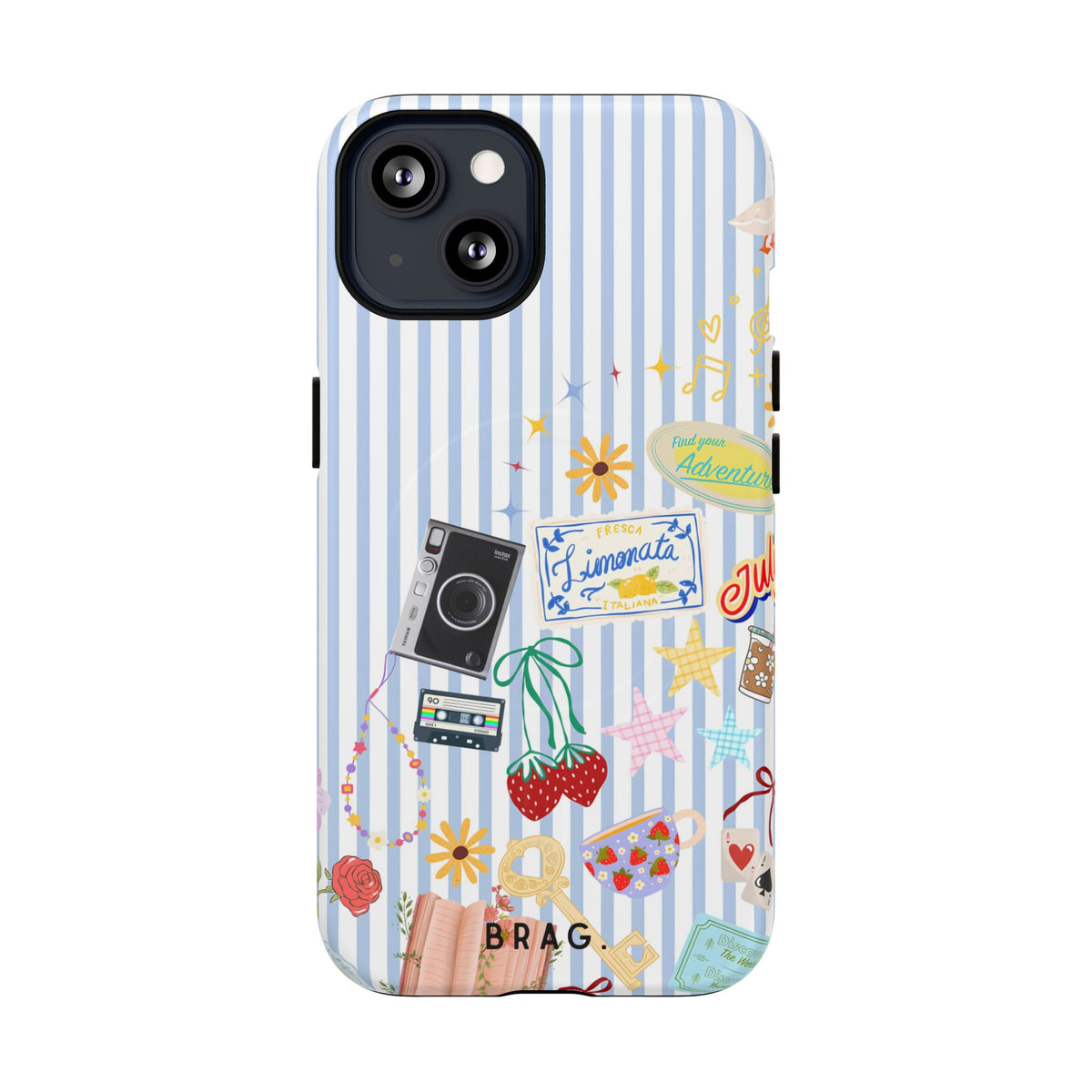Travel Girl MagSafe Tough Phone Case — Magnetic Protective Cover
