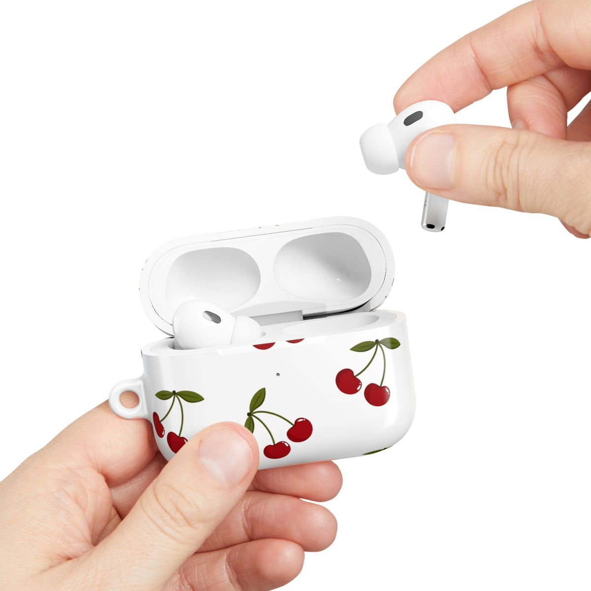 Cherry Pie AirPod Case – Slim Protective Charging Case