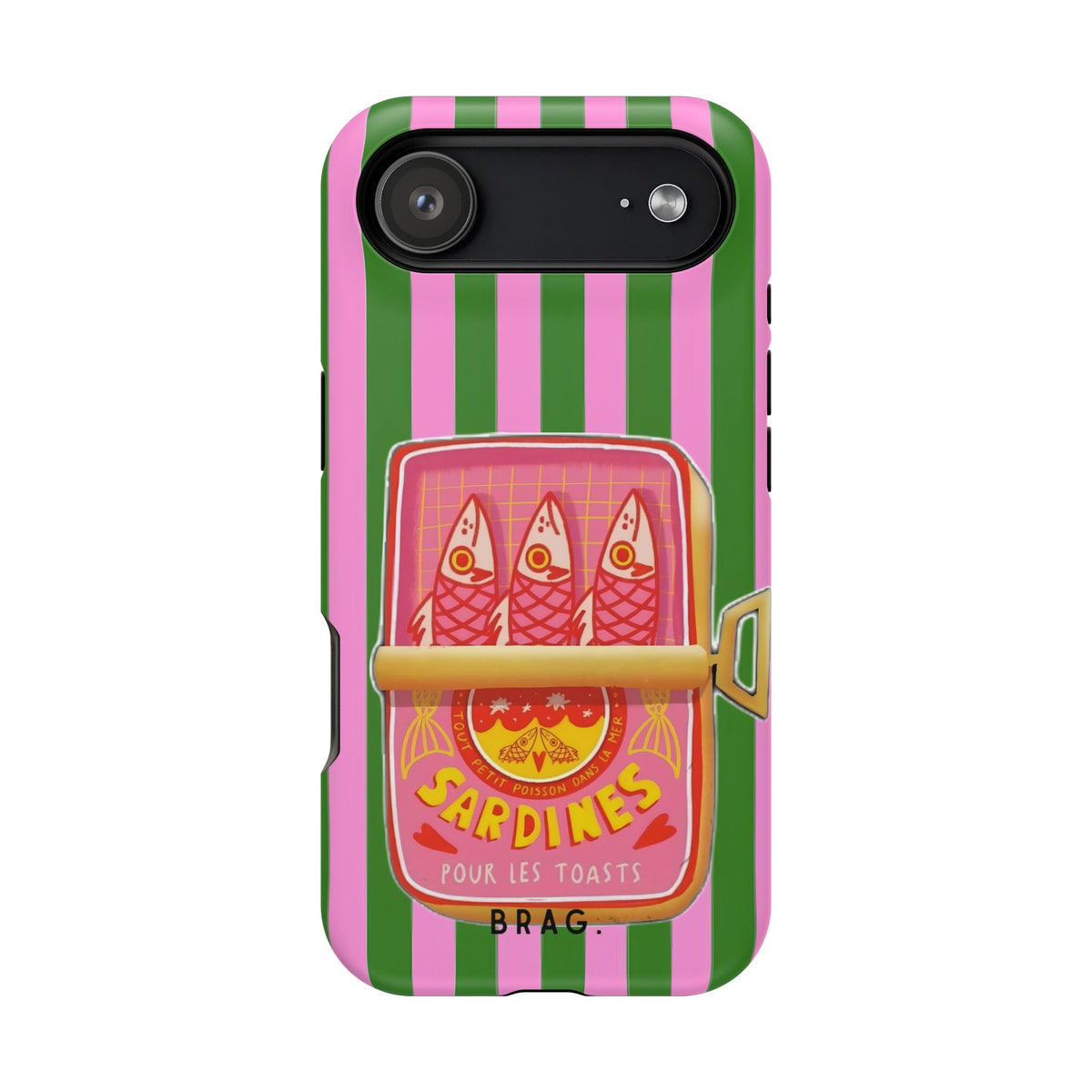Tinned Pink Magnetic Impact-Resistant Phone Case