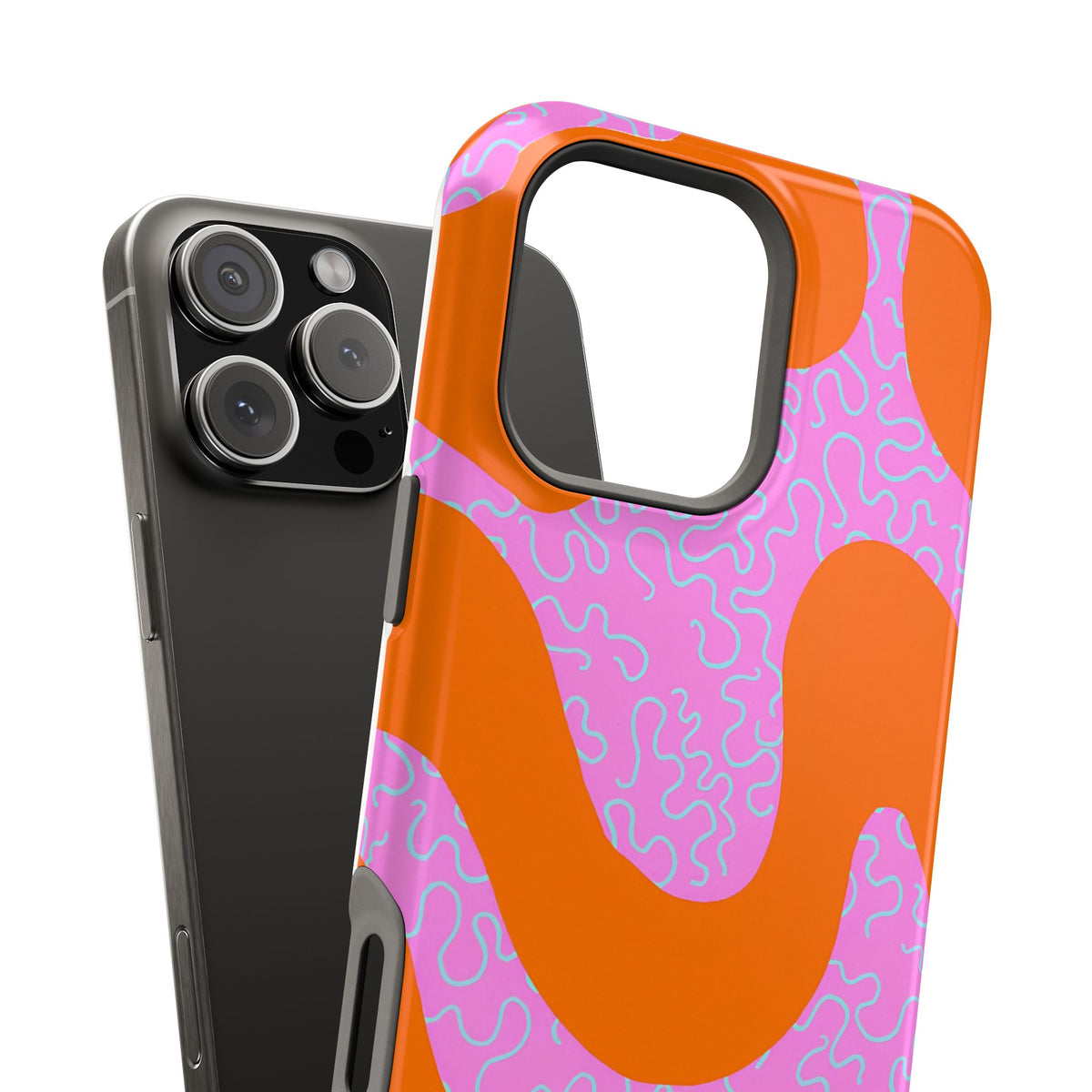 Coral Kiss Magnetic Impact-Resistant Phone Case
