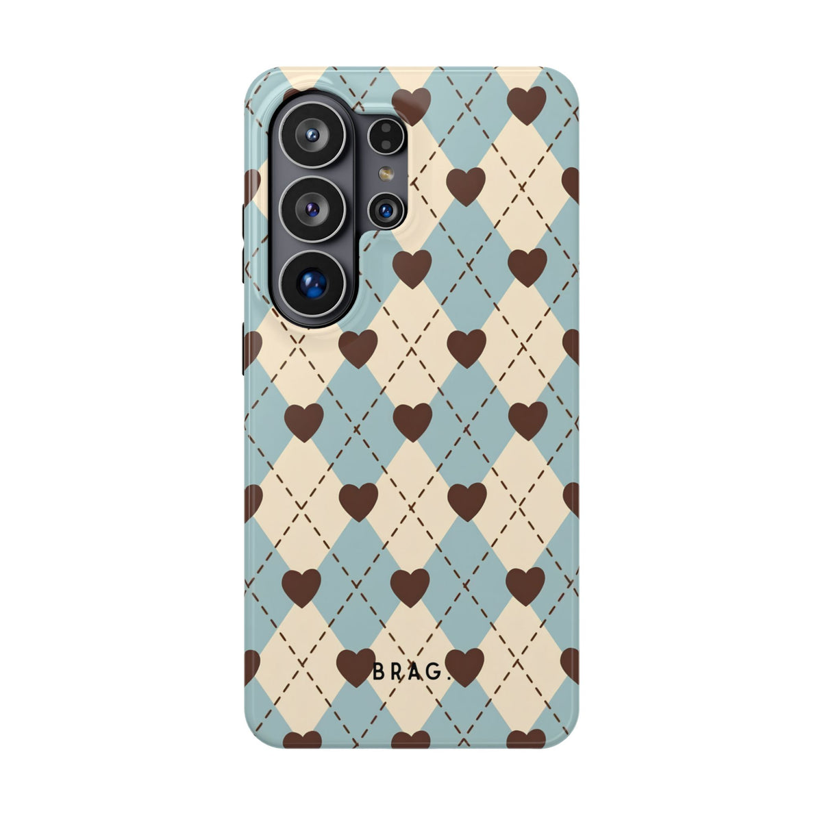 Sweetheart Plaid Magnetic Impact-Resistant Phone Case