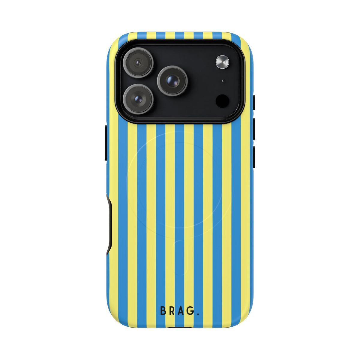 Capri Blue MagSafe Tough Phone Case — Magnetic Protective Cover