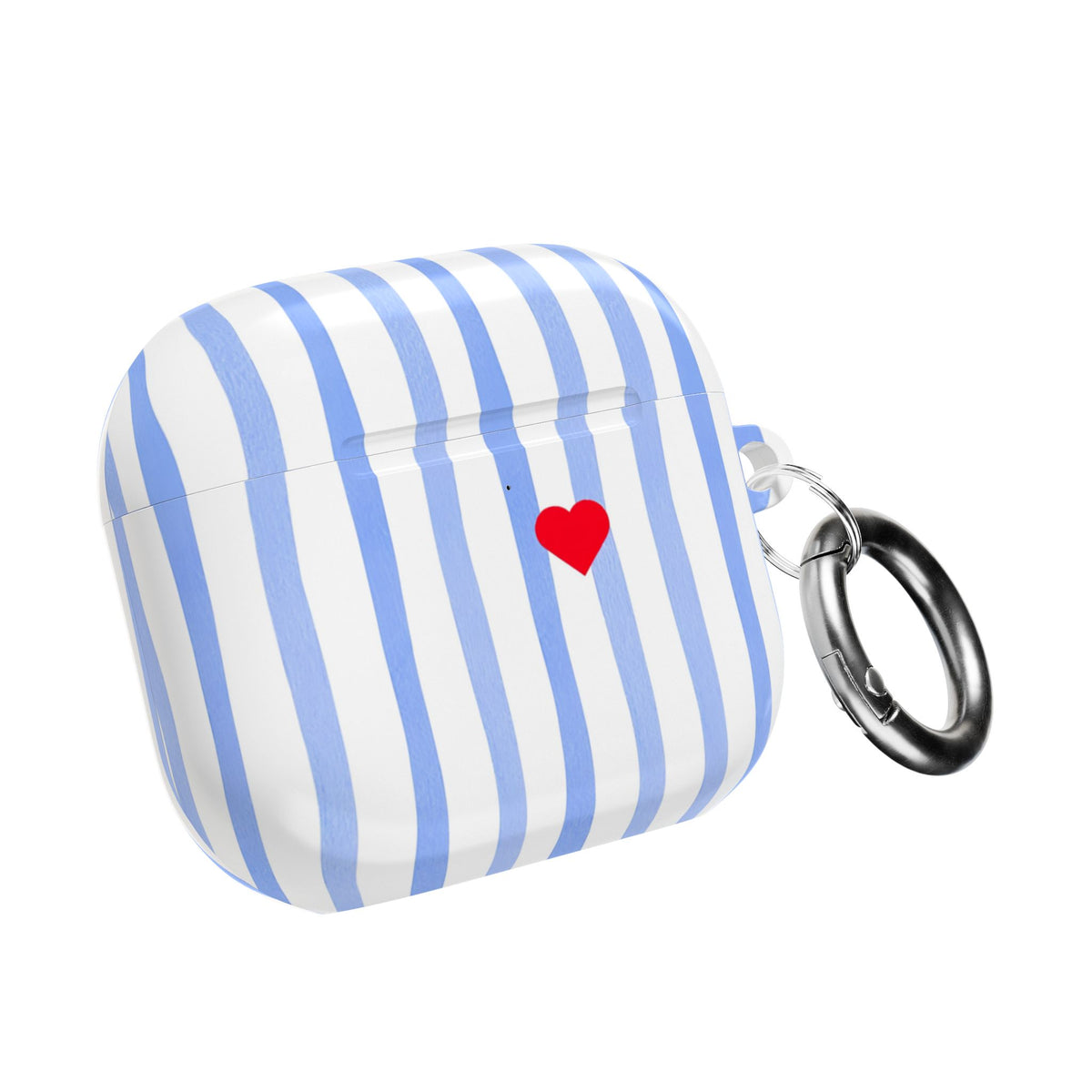 Blue Heart AirPod Case – Slim Protective Charging Case
