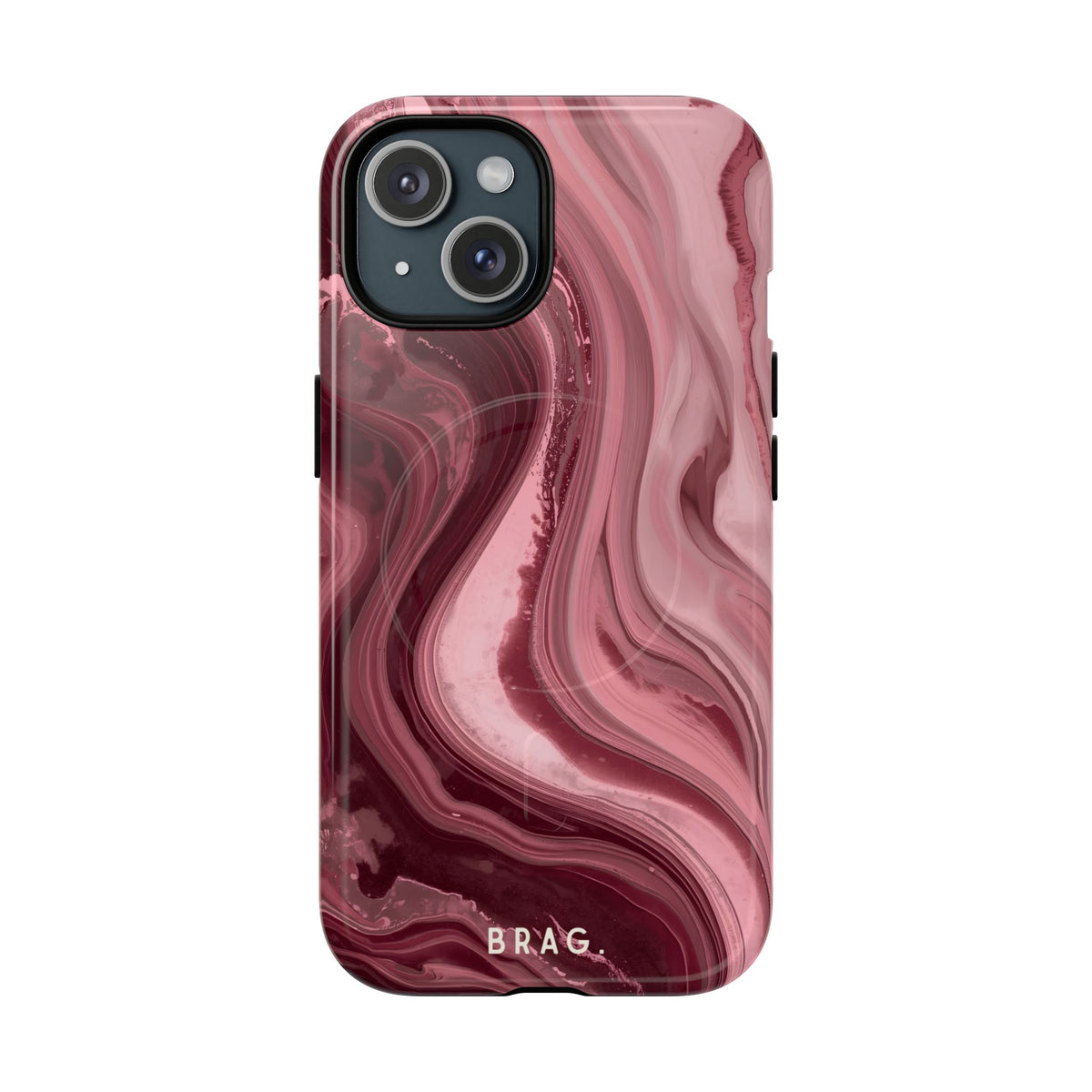 Cherry Smoke MagSafe Tough Phone Case — Magnetic Protective Cover