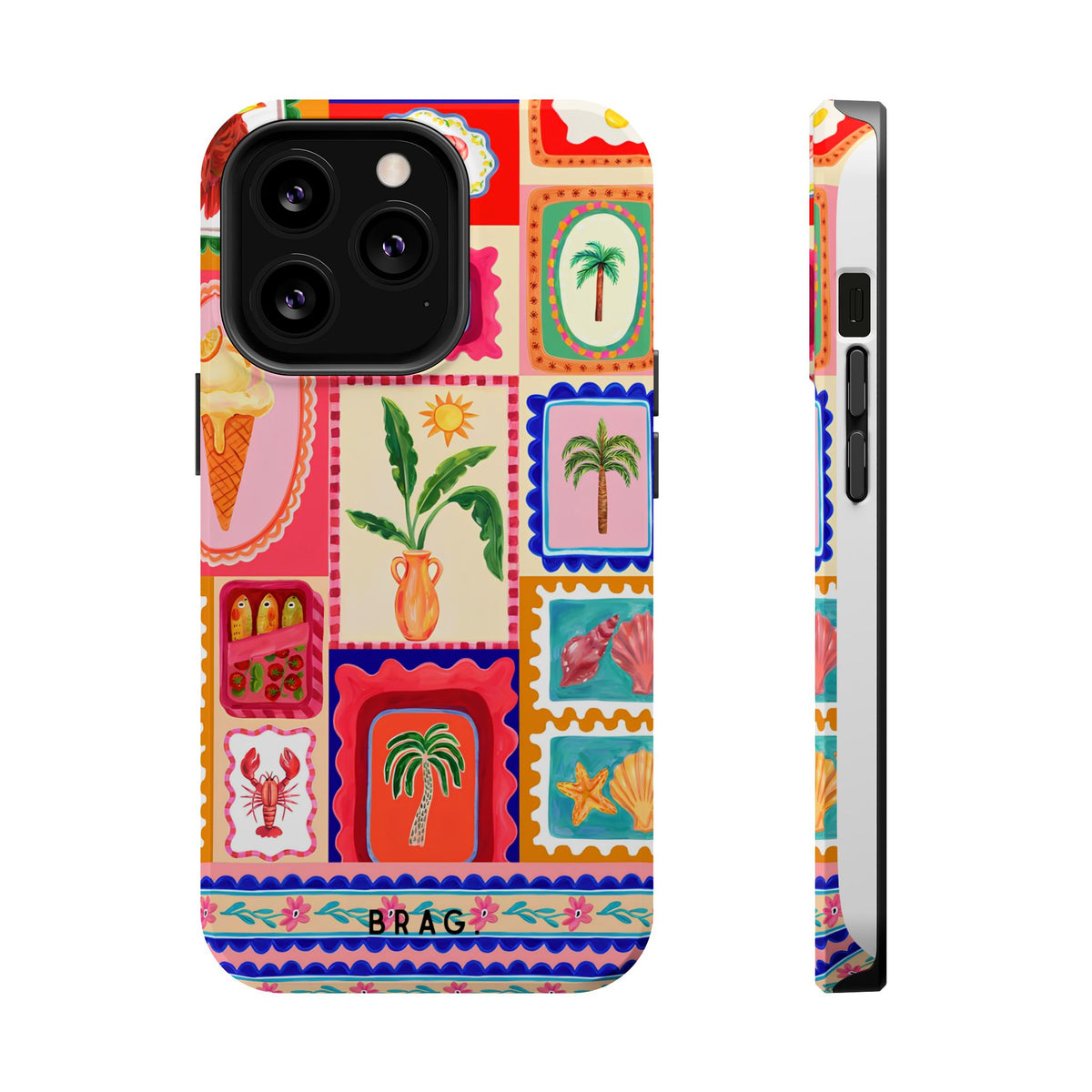 Postcard Magnetic Impact-Resistant Phone Case