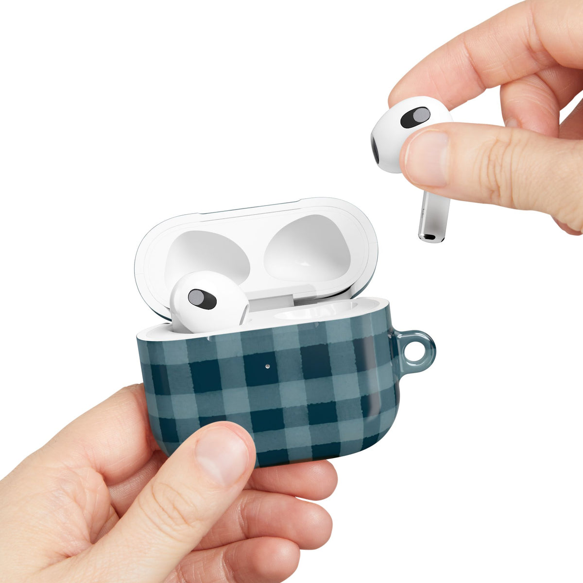 Country Check AirPod Case – Slim Protective Charging Case