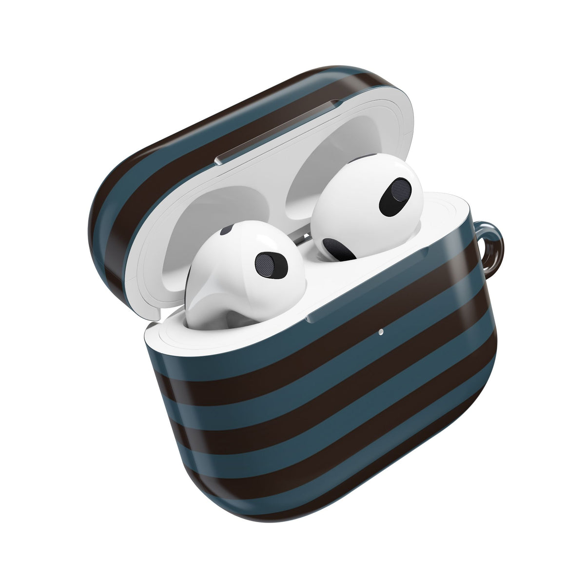 Seaside Stripe AirPod Case – Slim Protective Charging Case