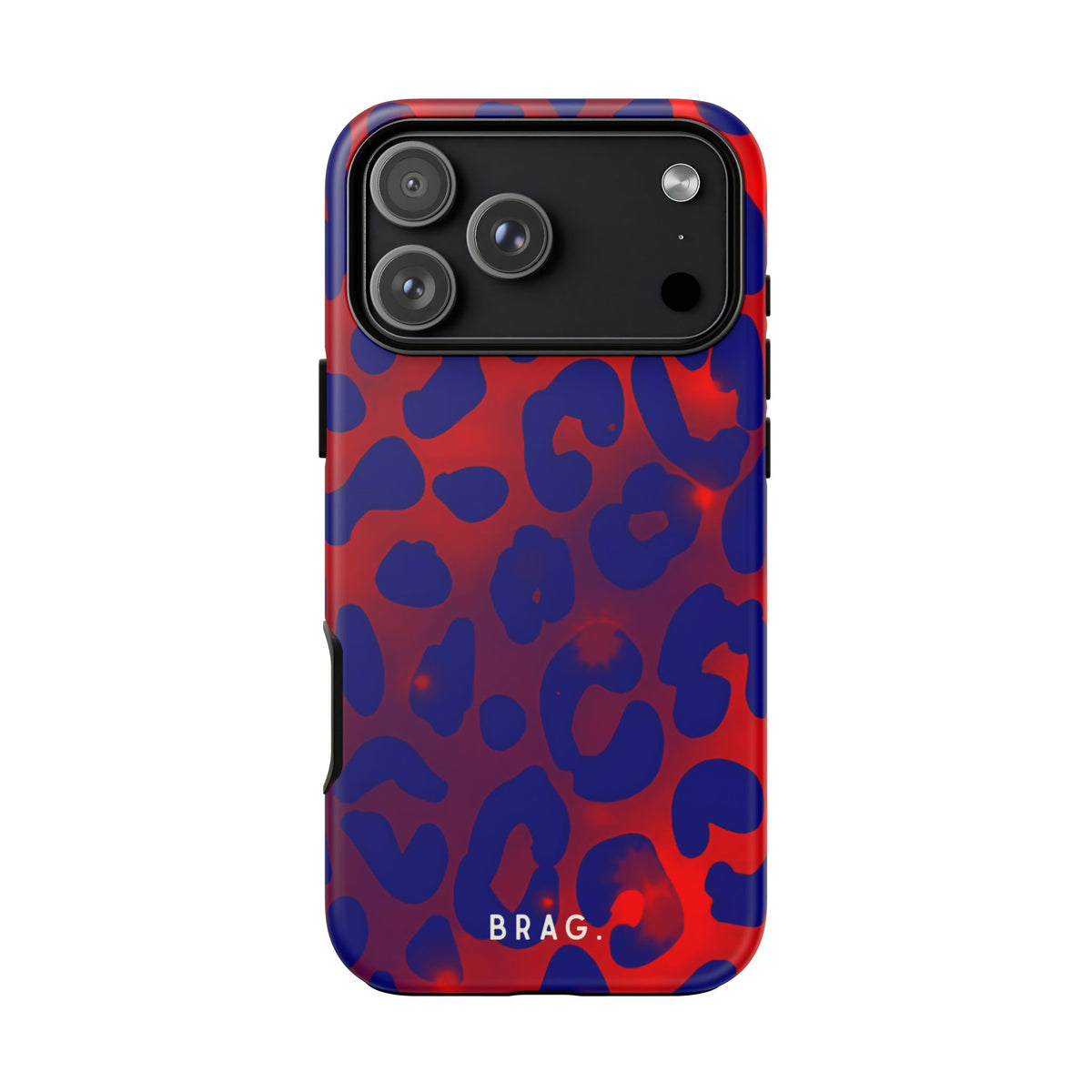 Electric Blue Tough Phone Case – Shockproof Protective iPhone Cover