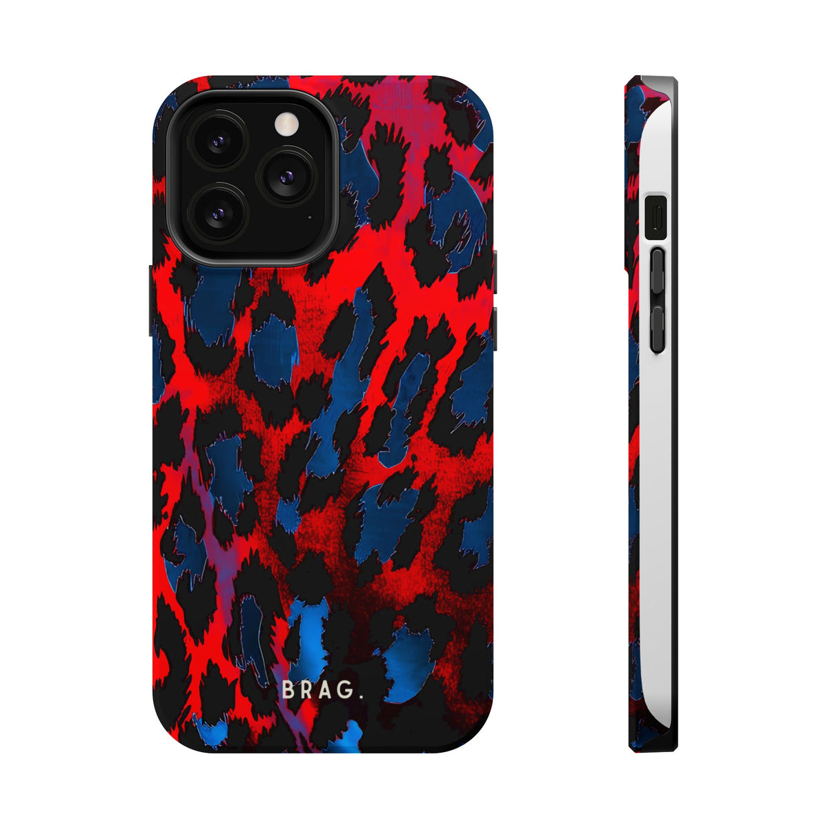Blue Heat Magnetic Impact-Resistant Phone Case