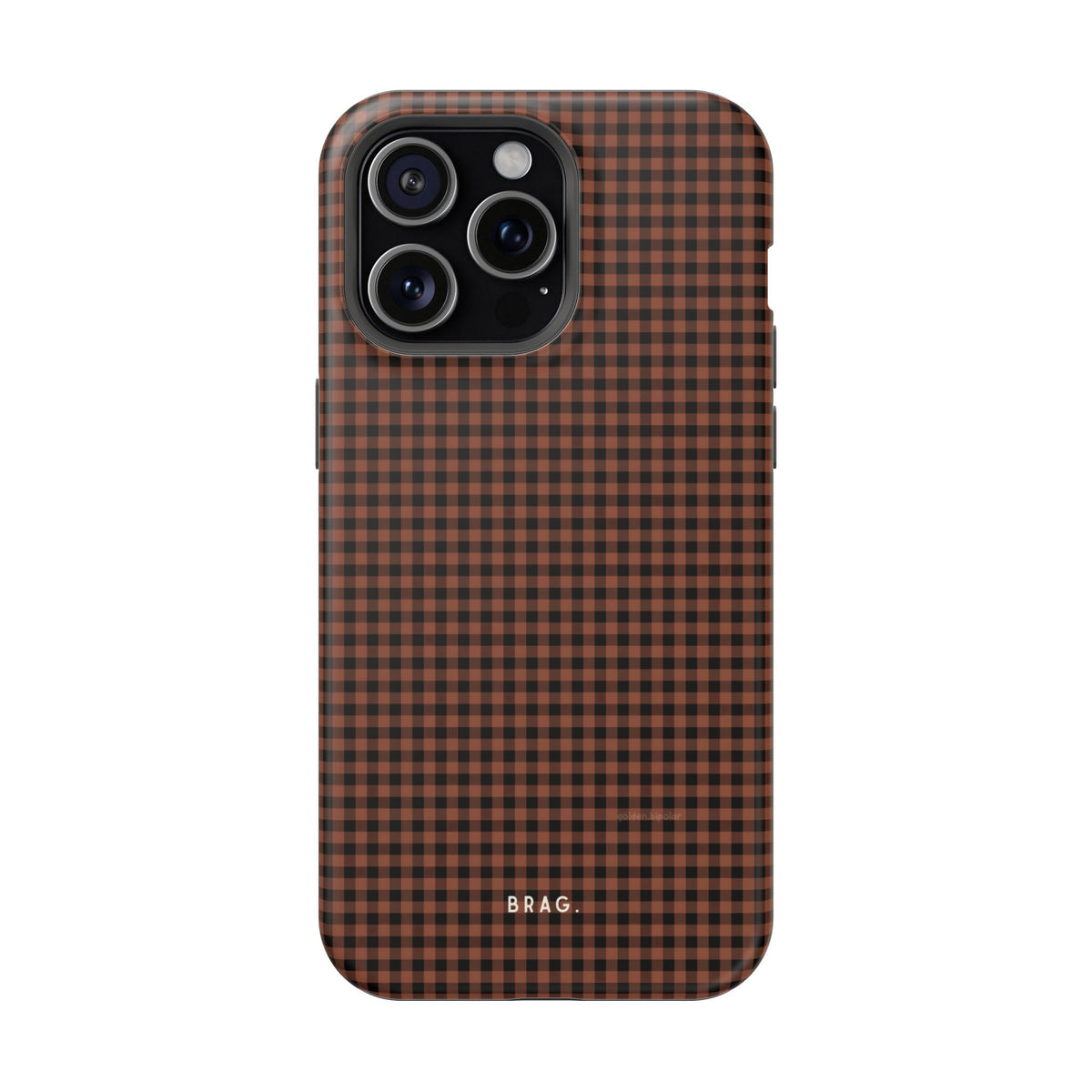 Cafe Check Magnetic Impact-Resistant Phone Case