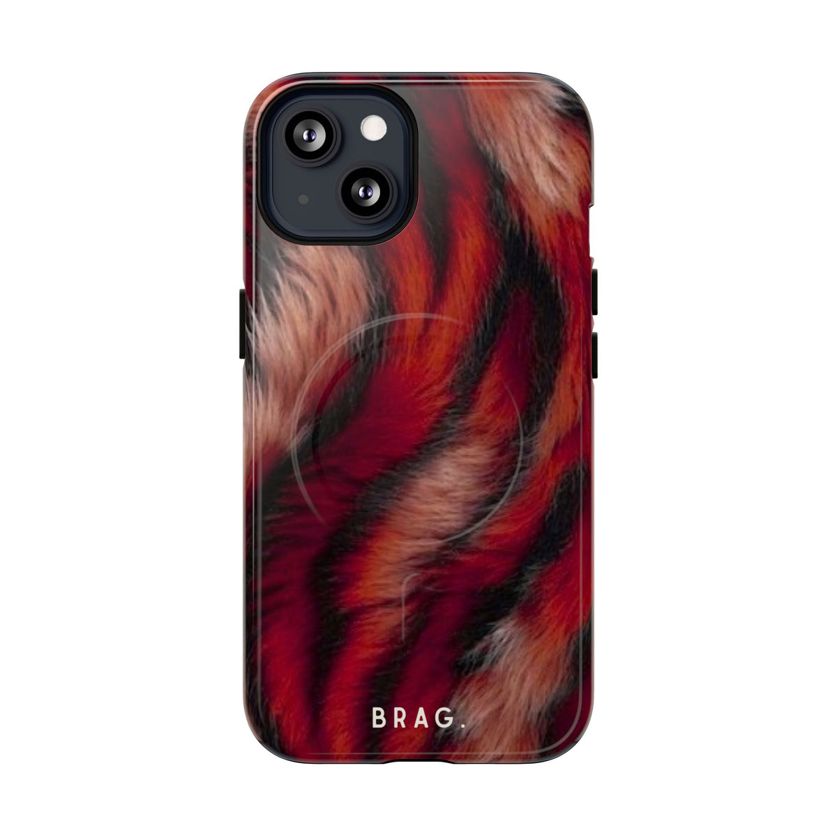 Red Rush MagSafe Tough Phone Case — Magnetic Protective Cover