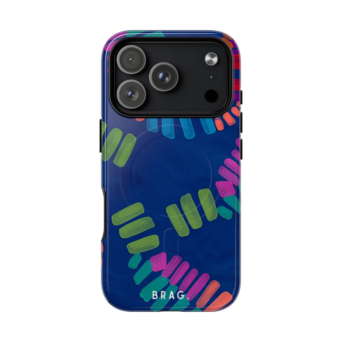 Blue Palm MagSafe Tough Phone Case — Magnetic Protective Cover