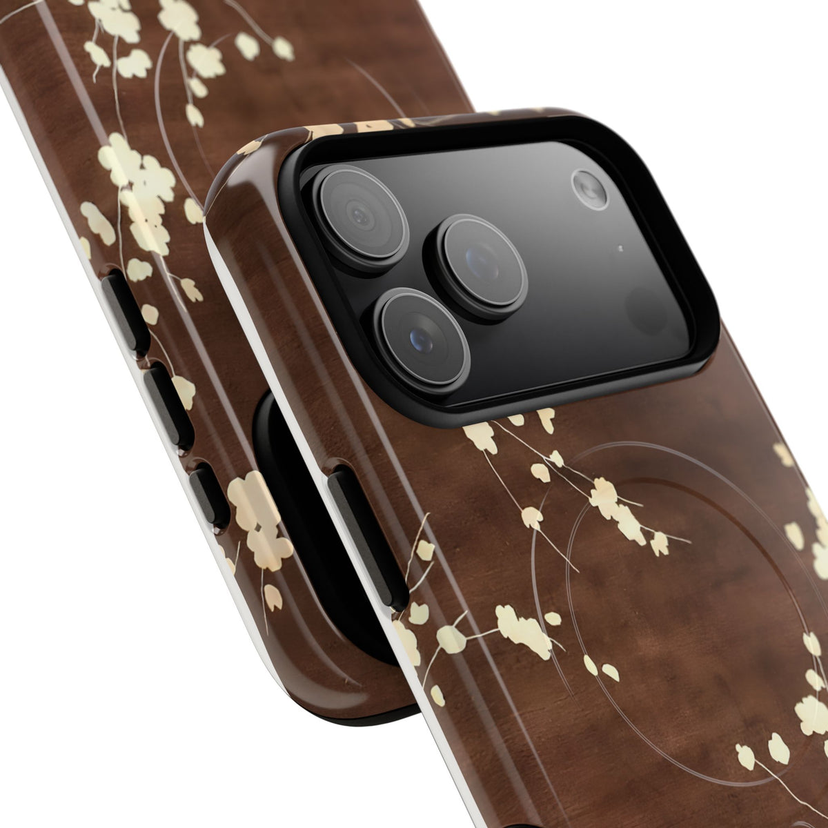 Blossom Trail MagSafe Tough Phone Case — Magnetic Protective Cover