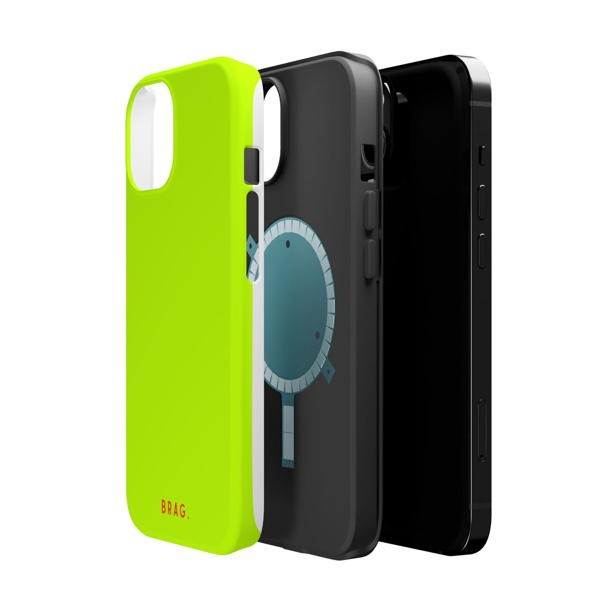 Brag Neon Magnetic Impact-Resistant Phone Case