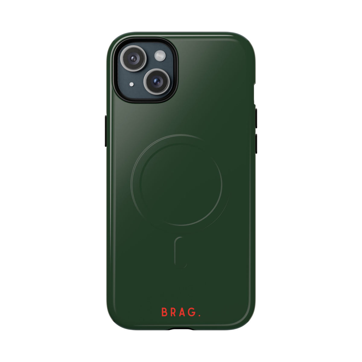 Brag Green MagSafe Tough Phone Case — Magnetic Protective Cover