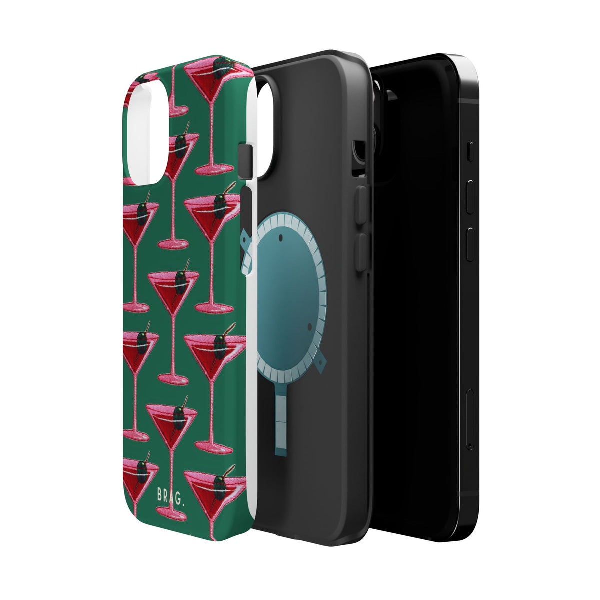Pink Martini Magnetic Impact-Resistant Phone Case
