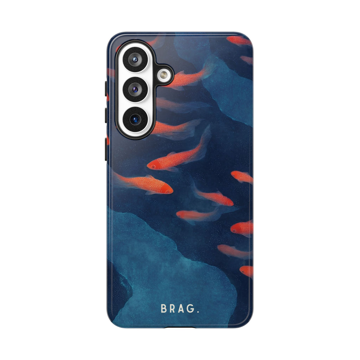 Midnight Swim Tough Phone Case – Shockproof Protective iPhone Cover