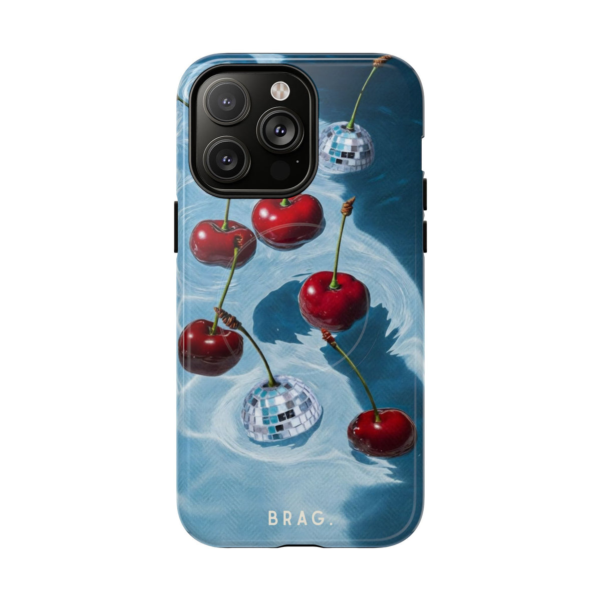 Cherry Ice MagSafe Tough Phone Case — Magnetic Protective Cover