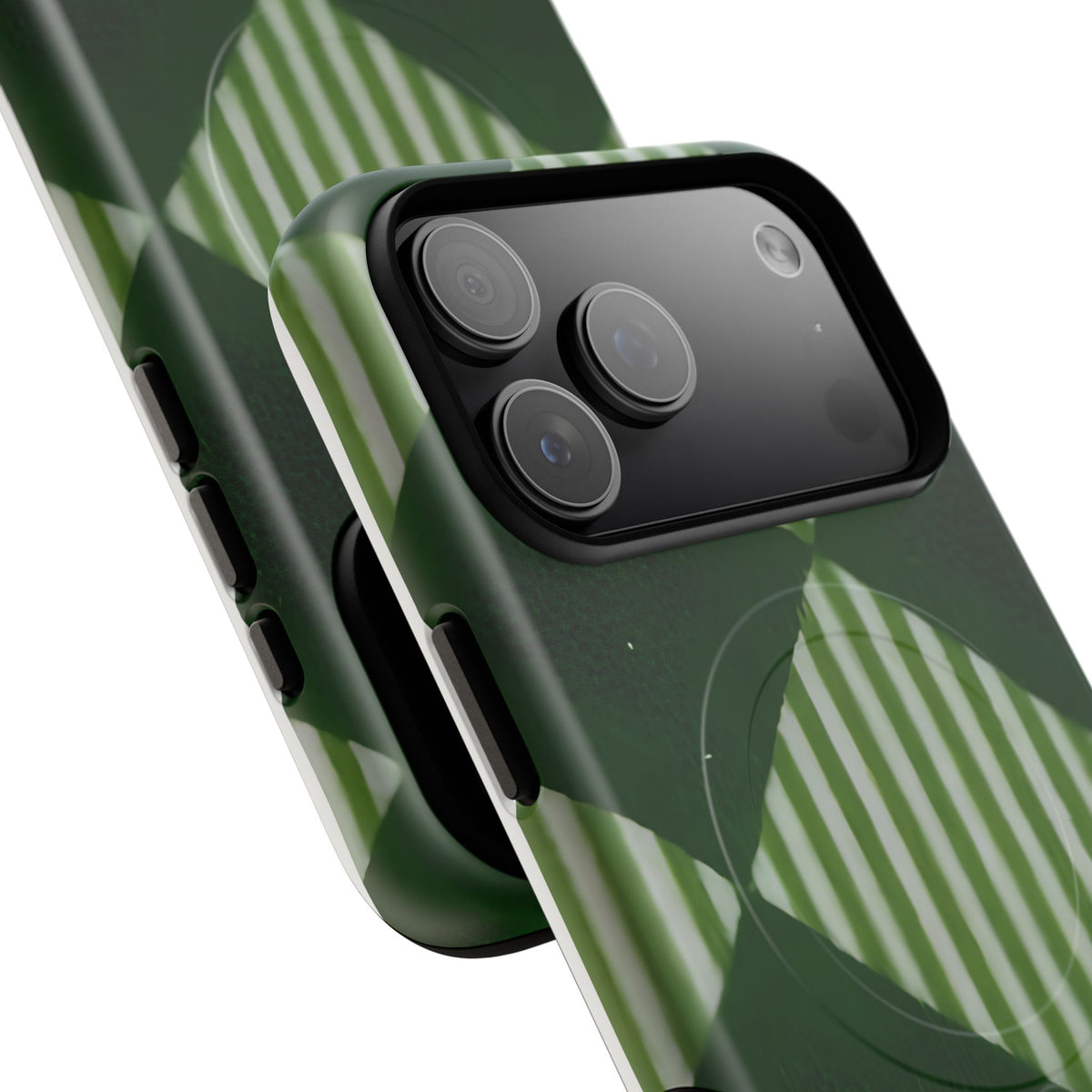 Woven Pattern MagSafe Tough Phone Case — Magnetic Protective Cover