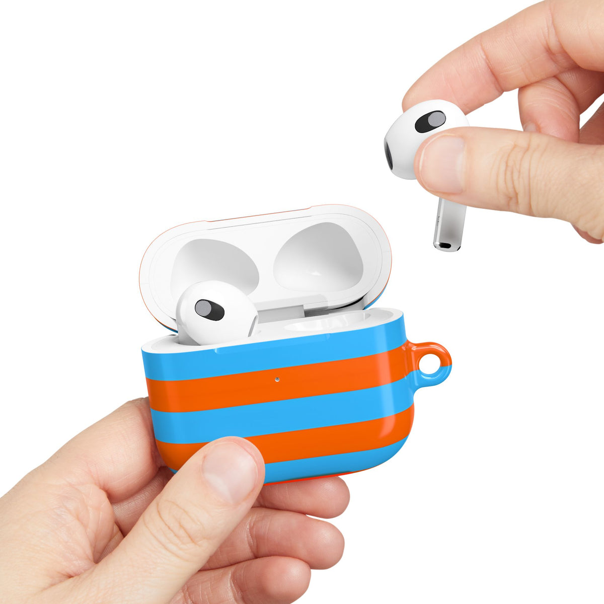 Coral Reef AirPod Case – Slim Protective Charging Case