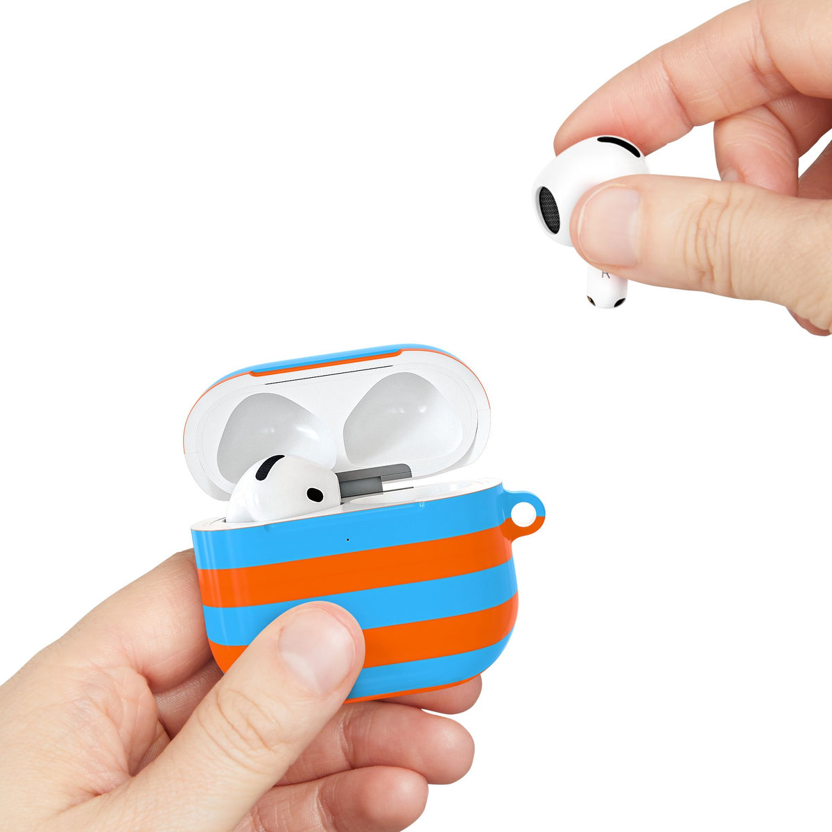 Coral Reef AirPod Case – Slim Protective Charging Case