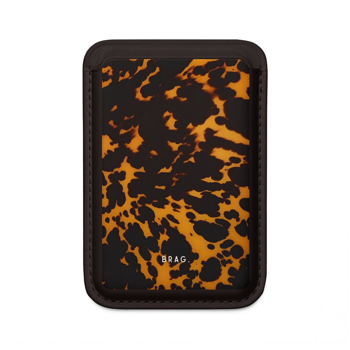 Gold Rush MagSafe Vegan Wallet — Slim Phone Card Holder