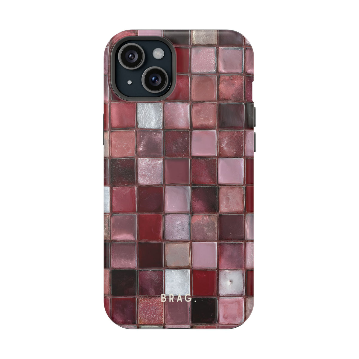Cherry Tile Magnetic Impact-Resistant Phone Case