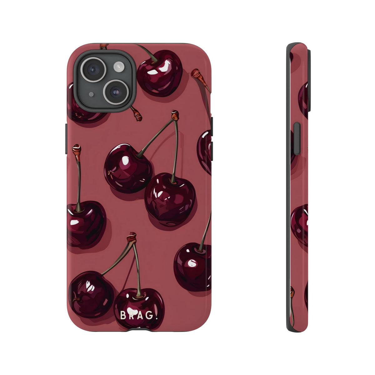 Cherry Babe Tough Phone Case – Shockproof Protective iPhone Cover