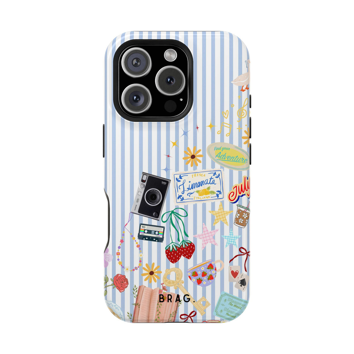 Travel Girl Magnetic Impact-Resistant Phone Case