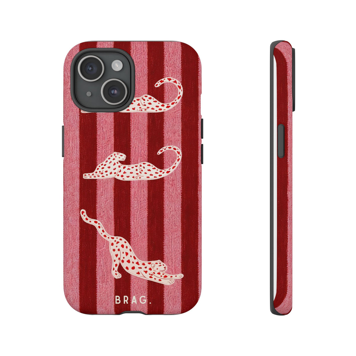 Pink Safari Tough Phone Case – Shockproof Protective iPhone Cover
