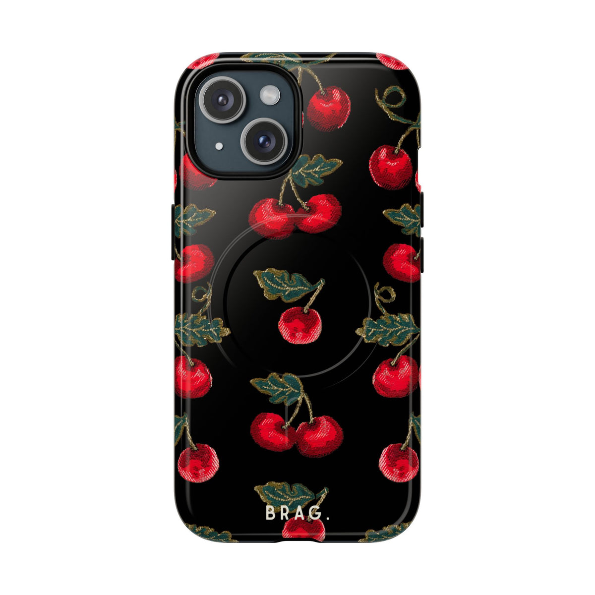 Cherry Bomb MagSafe Tough Phone Case — Magnetic Protective Cover