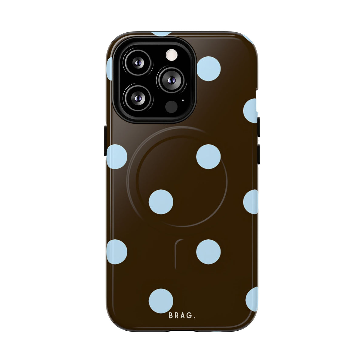 Scattered Dots MagSafe Tough Phone Case — Magnetic Protective Cover
