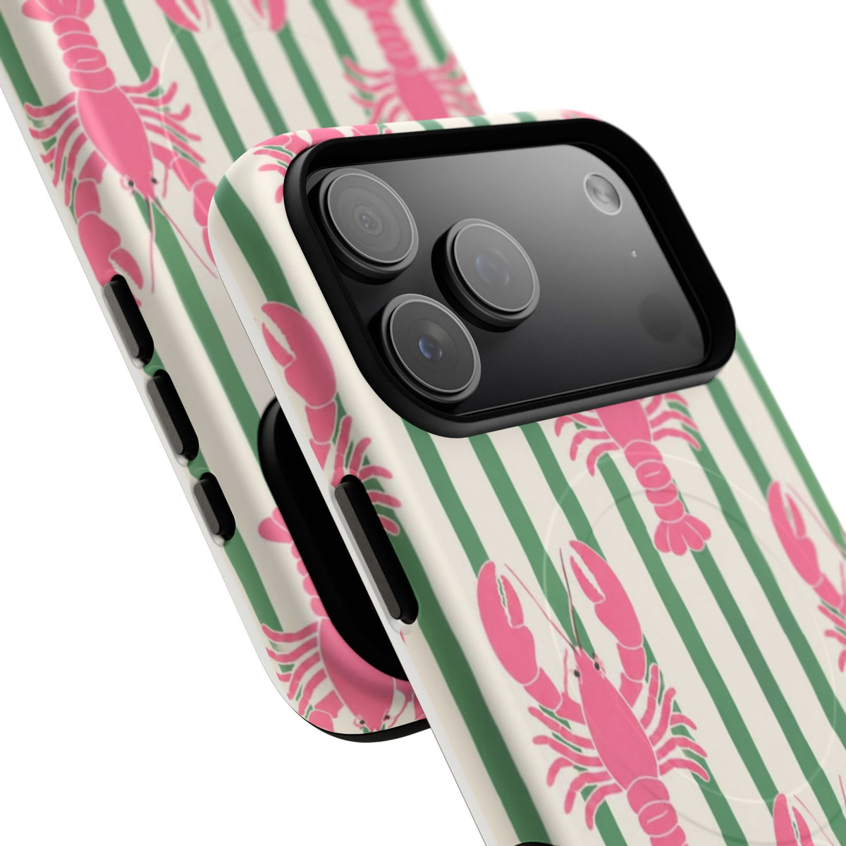 Pink Catch MagSafe Tough Phone Case — Magnetic Protective Cover