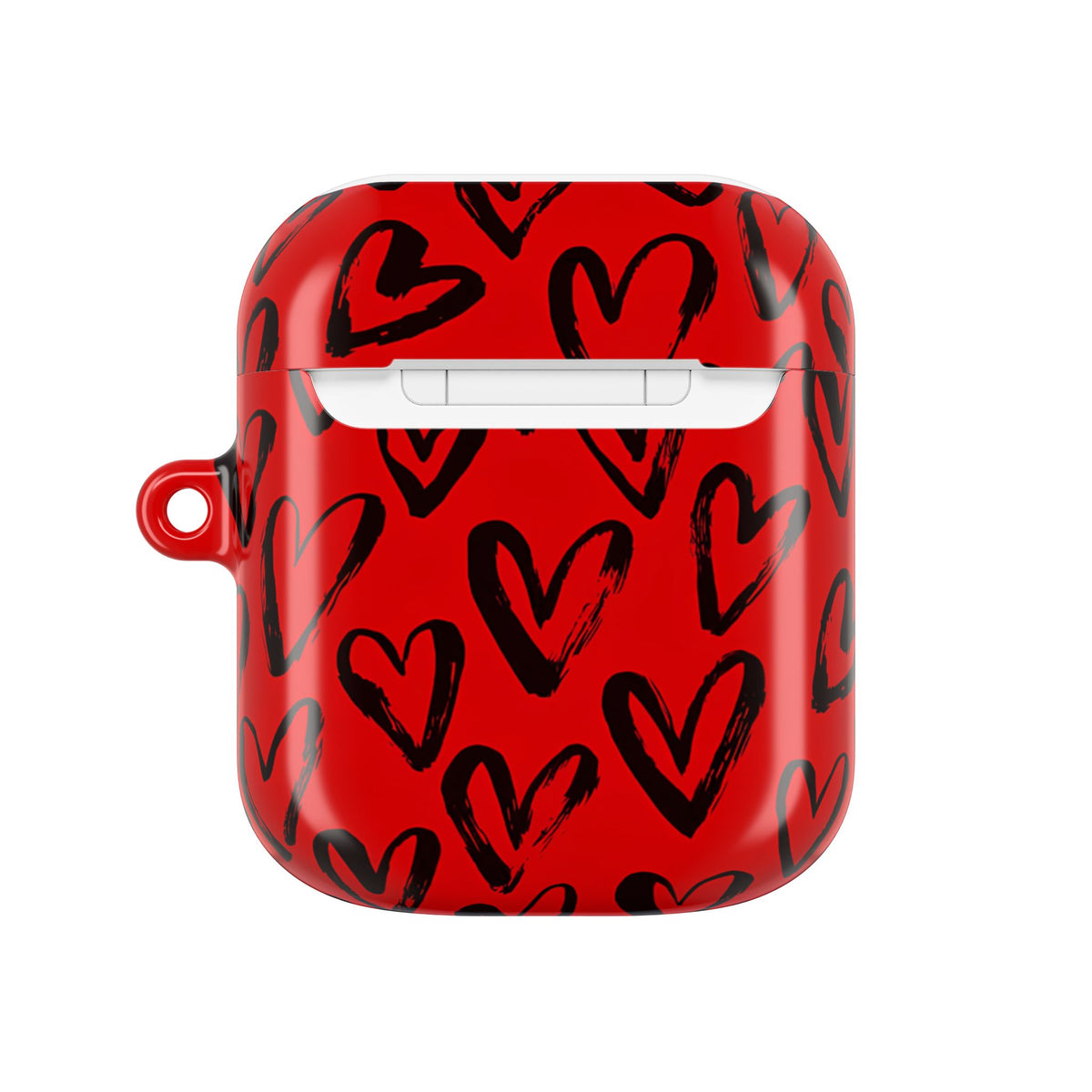 Fire heart AirPod Case – Slim Protective Charging Case