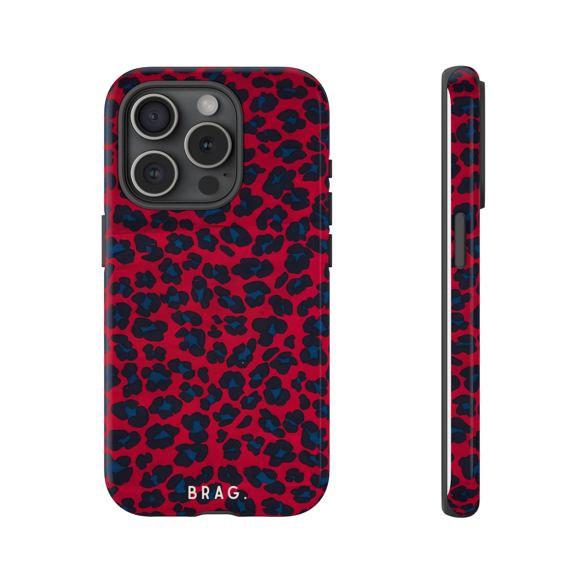 Red Panther Tough Phone Case – Shockproof Protective iPhone Cover
