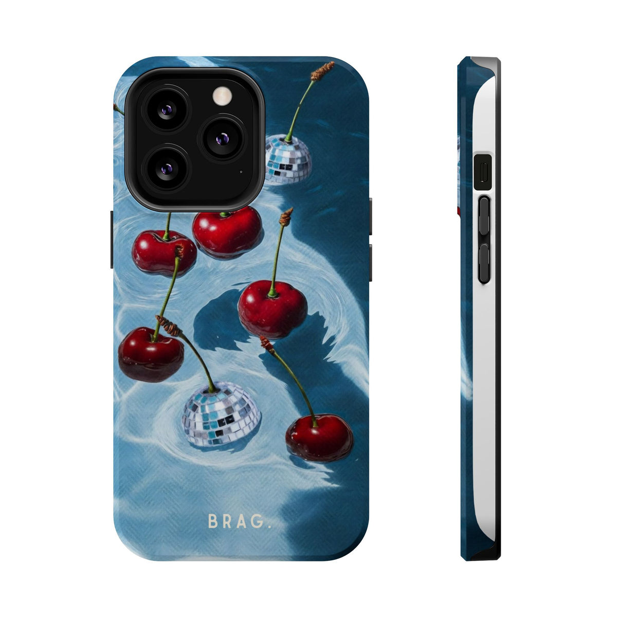 Cherry Ice Magnetic Impact-Resistant Phone Case