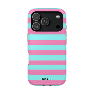 Taffy Stripe Magnetic Impact-Resistant Phone Case