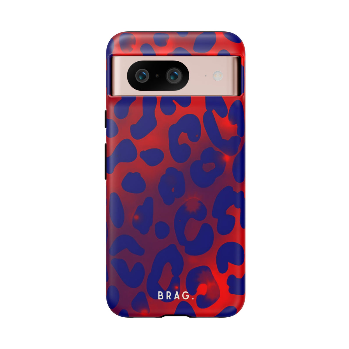 Electric Blue Tough Phone Case – Shockproof Protective iPhone Cover