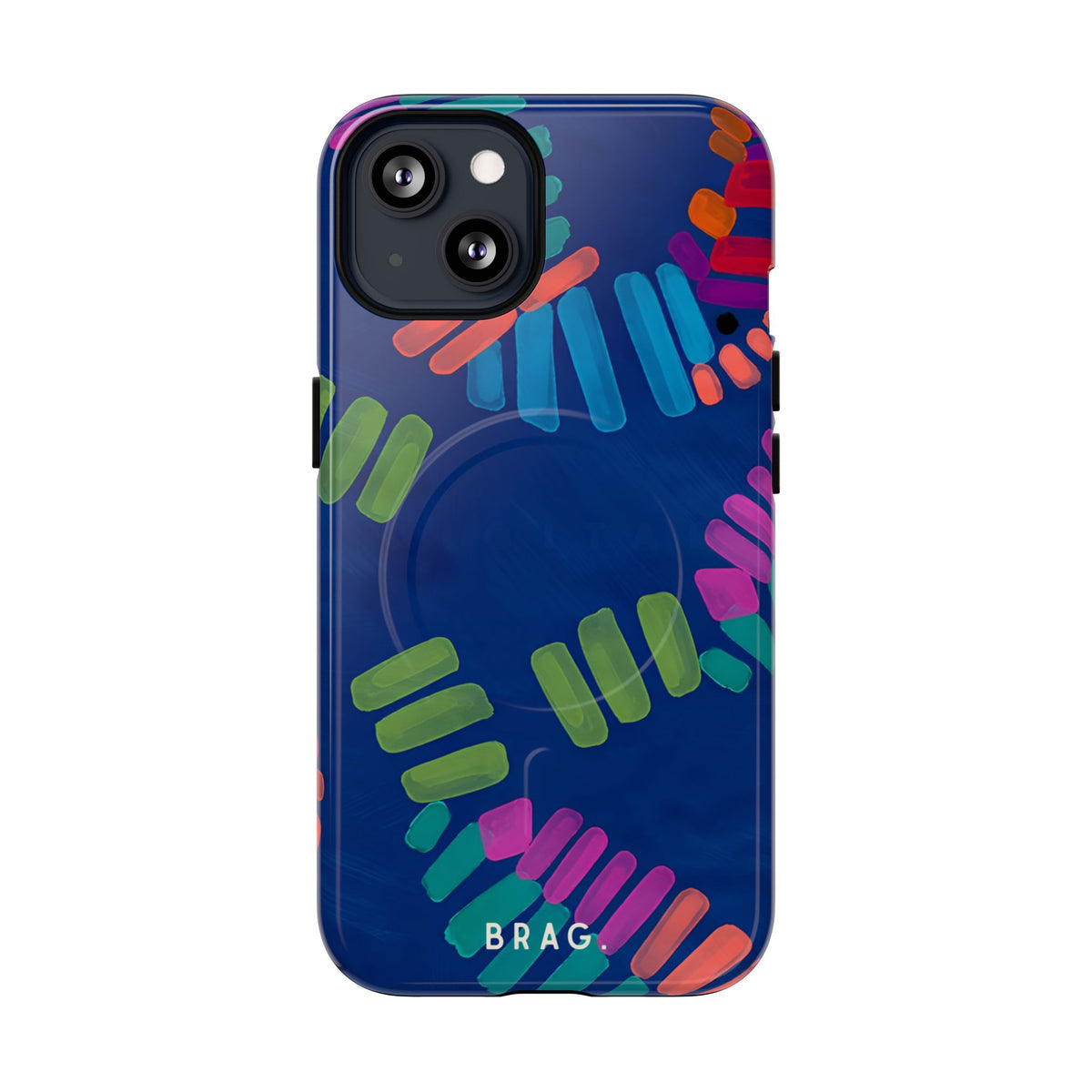 Blue Palm MagSafe Tough Phone Case — Magnetic Protective Cover