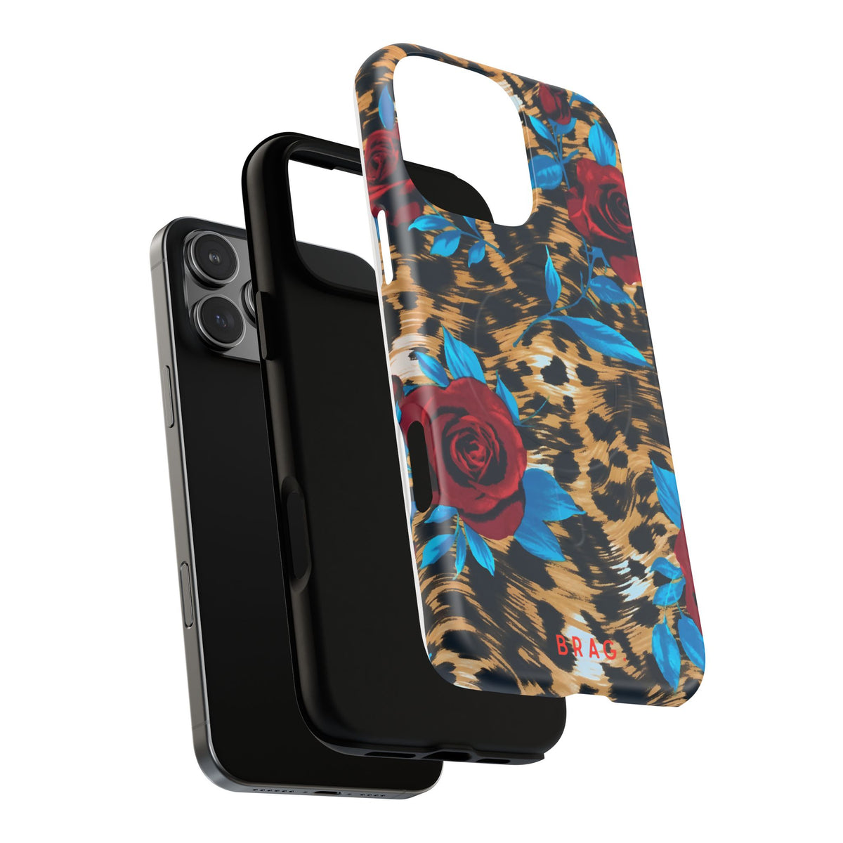 Wild Rose MagSafe Tough Phone Case — Magnetic Protective Cover