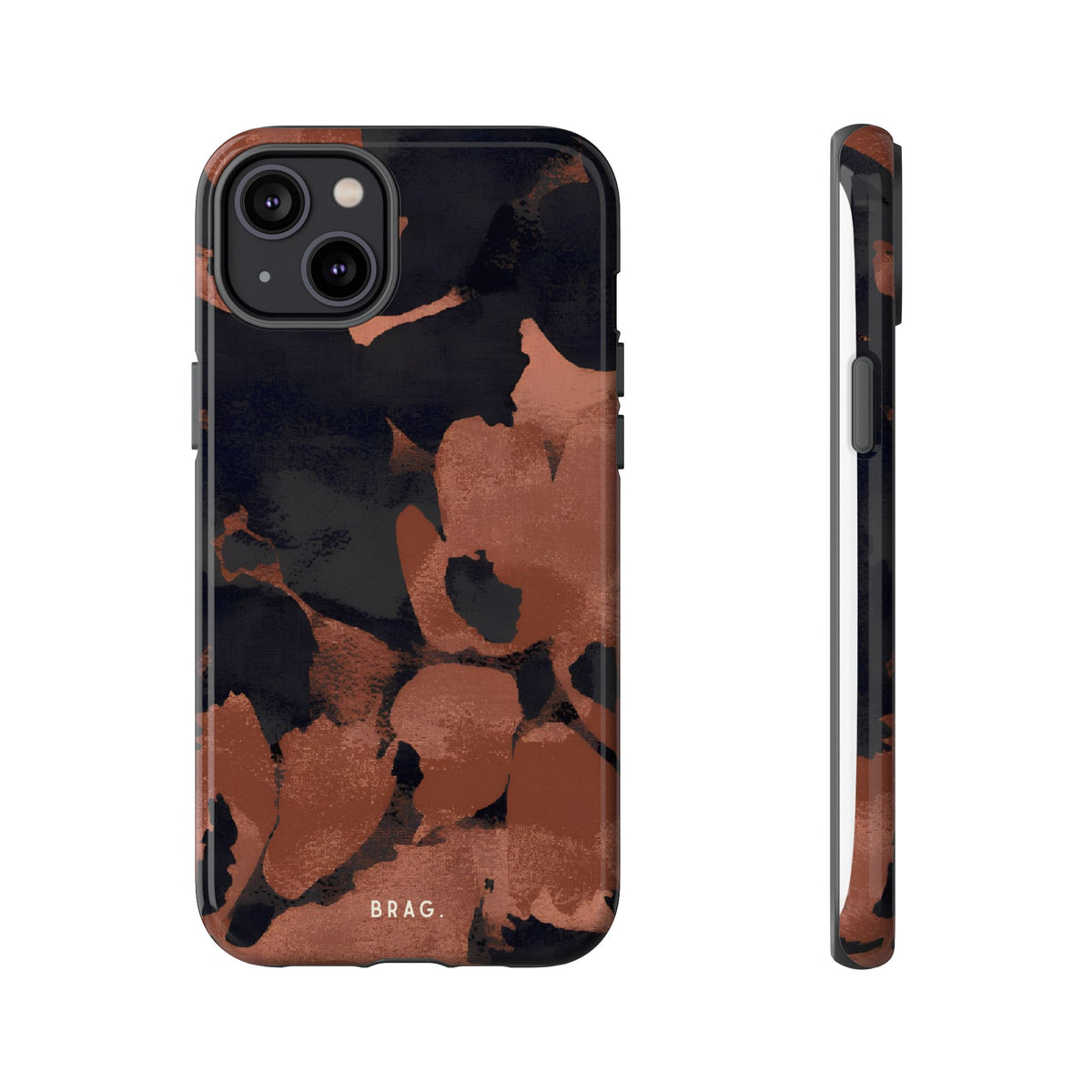 Terracotta Bloom Tough Phone Case – Shockproof Protective iPhone Cover