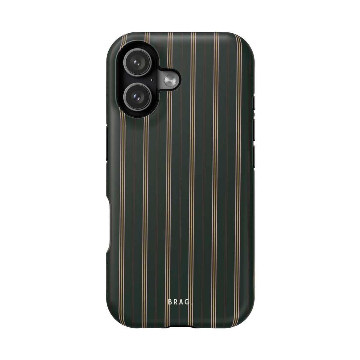 Vintage Pinstripe Magnetic Impact-Resistant Phone Case