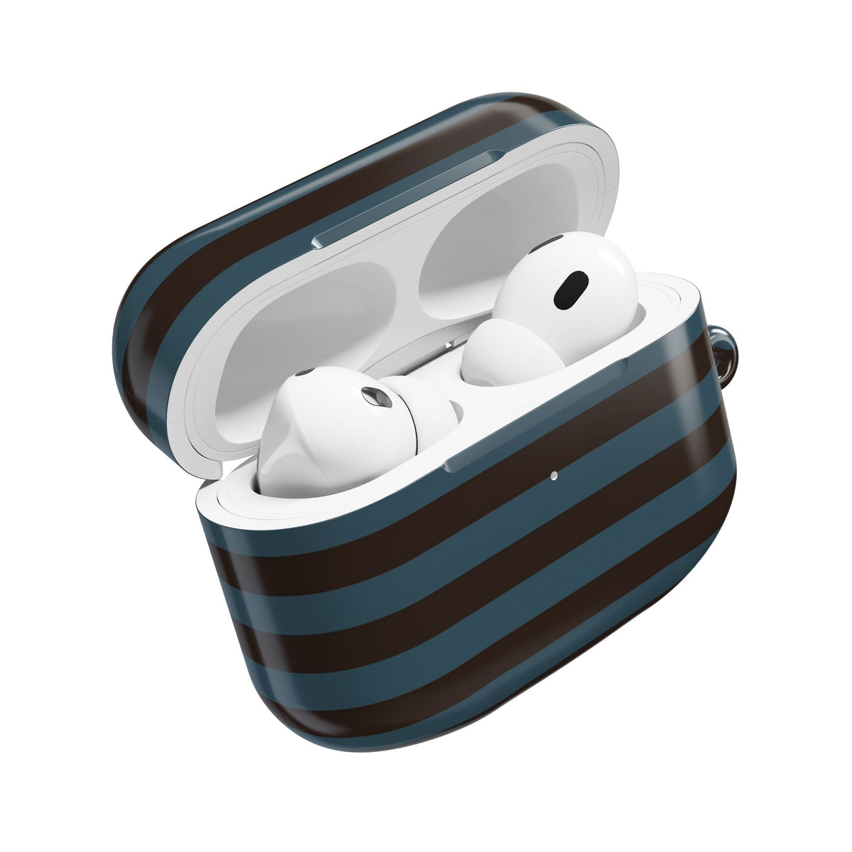 Seaside Stripe AirPod Case – Slim Protective Charging Case