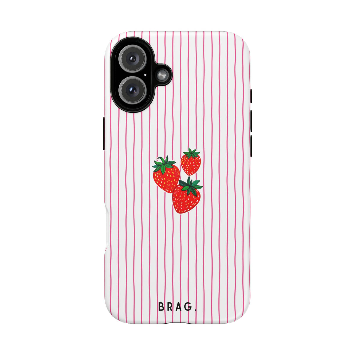 Berry Kiss Tough Phone Case – Shockproof Protective iPhone Cover