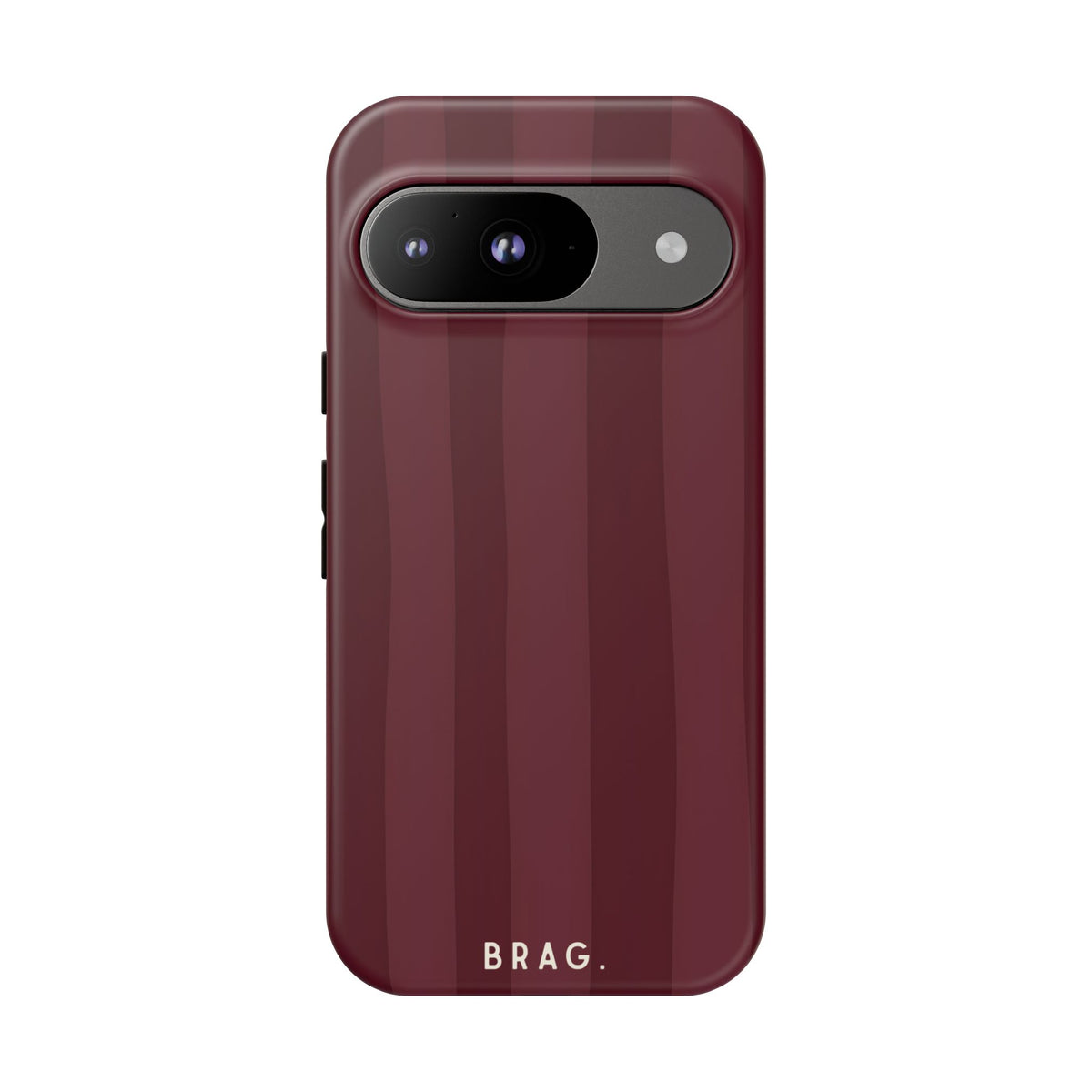 Dark Cherry Tough Phone Case – Shockproof Protective iPhone Cover