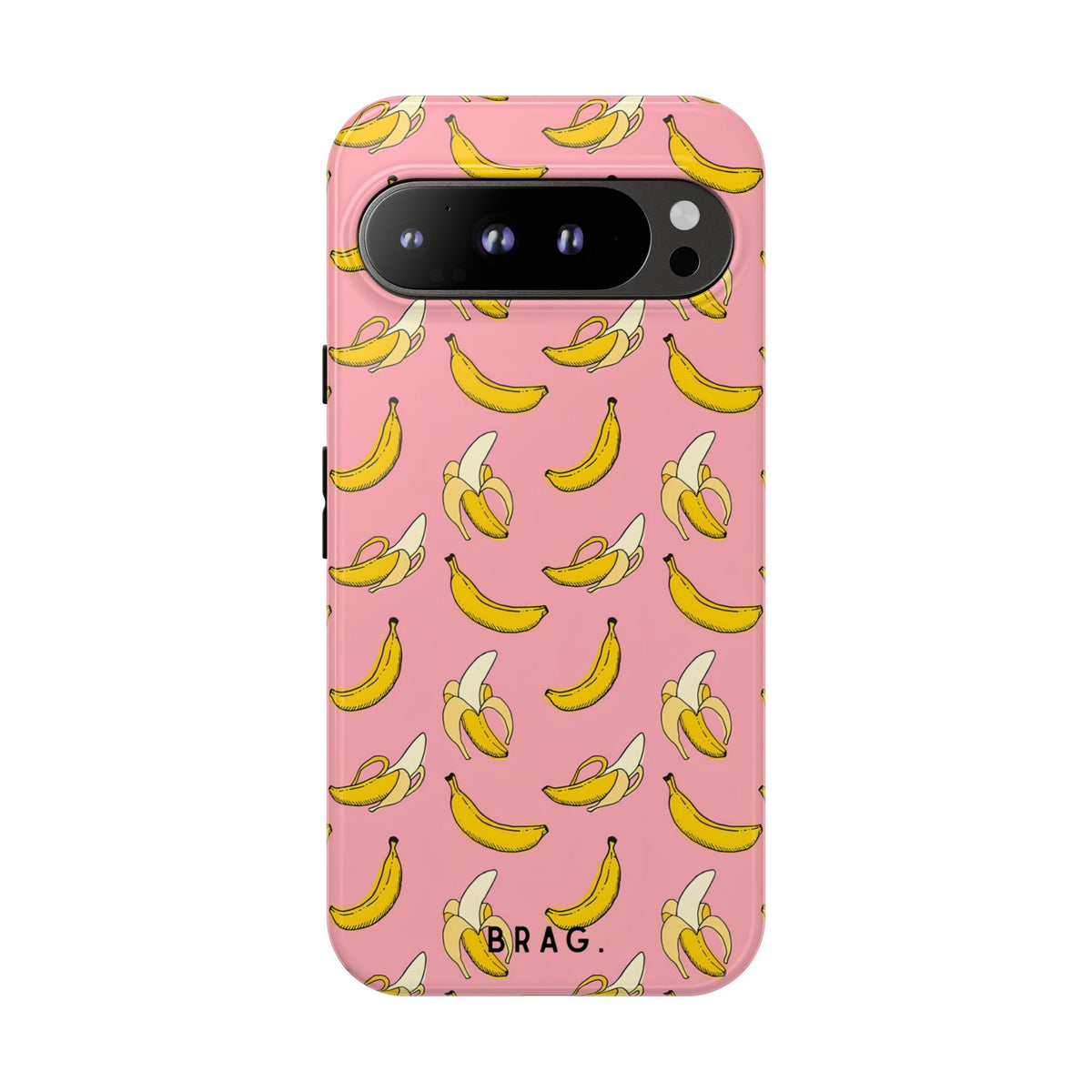 Banana Blush Tough Phone Case – Shockproof Protective iPhone Cover