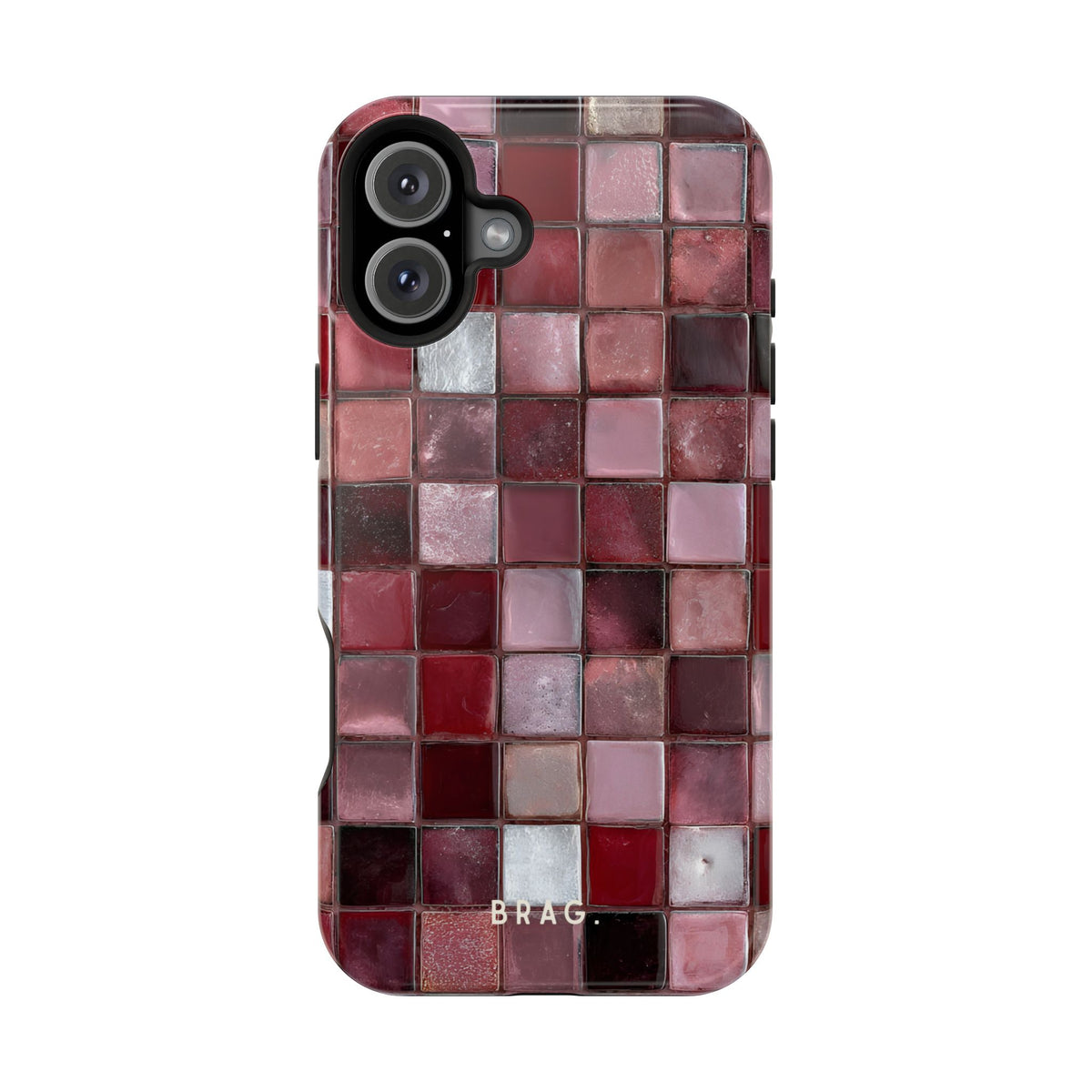 Cherry Tile Magnetic Impact-Resistant Phone Case