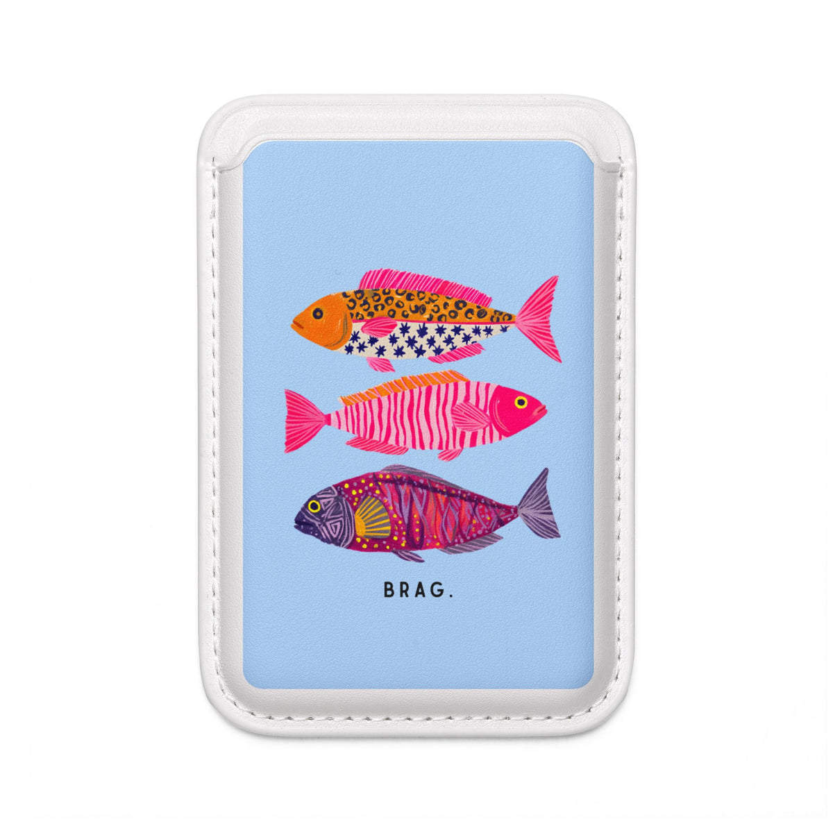 Reef Parade MagSafe Vegan Wallet — Slim Phone Card Holder